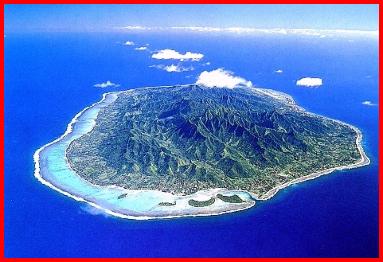 Arial View of Cook Island